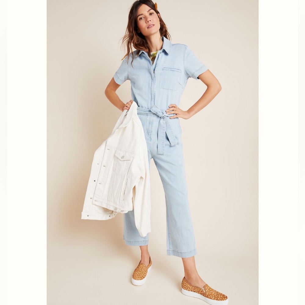 Ella Moss relaxed denim jumpsuit from Anthropolgie